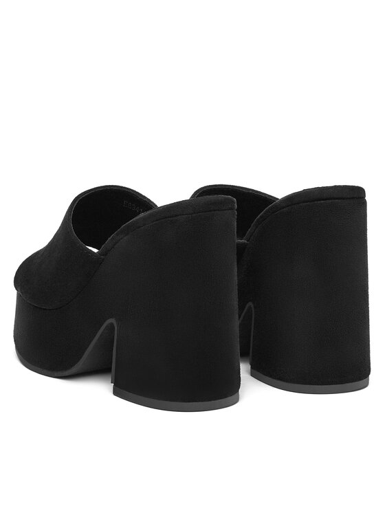 DeeZee DeeZee Klapki E8341-1 Czarny