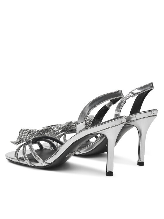 Guess Guess Sandały FLPMER LEL03 Srebrny