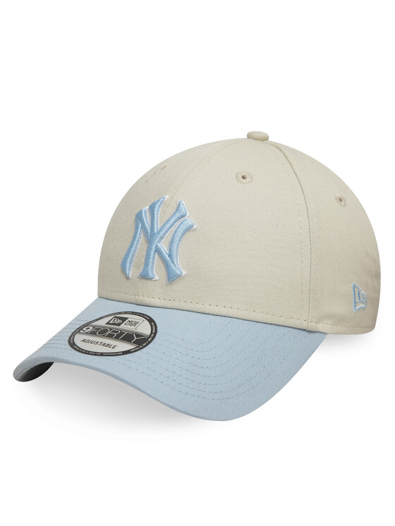 New Era New Era Kepurė su snapeliu WS Patch 9Forty New York Yankees 60595222 Smėlio