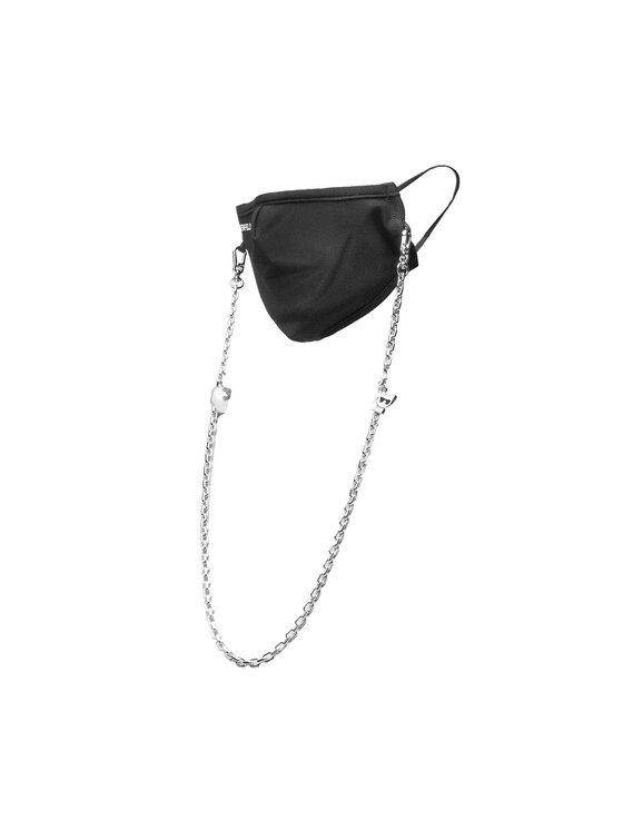 KARL LAGERFELD KARL LAGERFELD Υφασμάτινη μάσκα 220W3979 Μαύρο