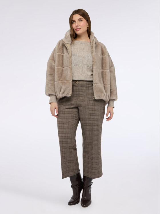 Fiorella Rubino Fiorella Rubino Cappotto F021L000055N013 Grigio A-Line Fit