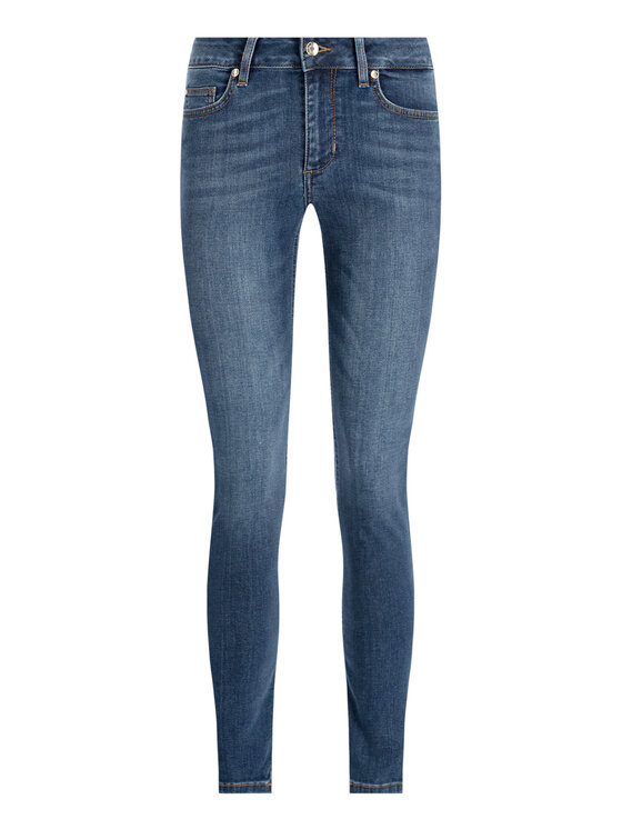 Liu Jo Liu Jo Džínsy UXX037 D4186 Tmavomodrá Slim Fit