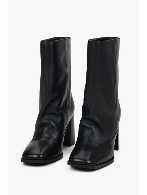 Estro Estro Μποτάκια ER00118504 Μαύρο