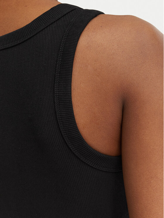 Guess Guess Top V6GP07 K2987 Schwarz Slim Fit