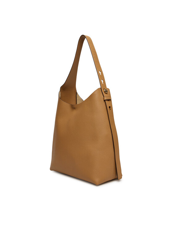 Torebka typu shopper pokazana pod kątem, widoczny przód i bok.