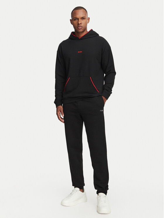 HUGO HUGO Світшот Noah 50566164 Чорний Regular Fit