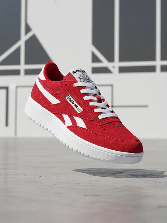 Reebok Reebok Sneakers EO-CLUB C DOUBLE REVENGE 100229521 Vișiniu