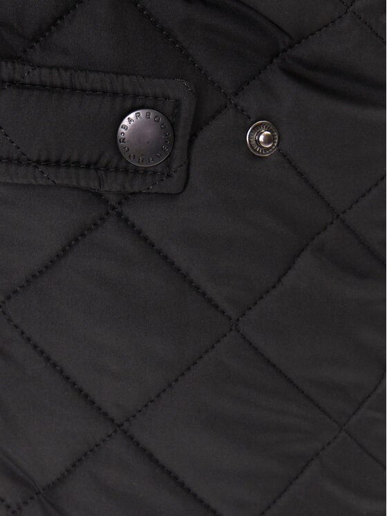 Barbour Barbour Bunda pro přechodné období Powell MQU0281BK11 Černá Slim Fit