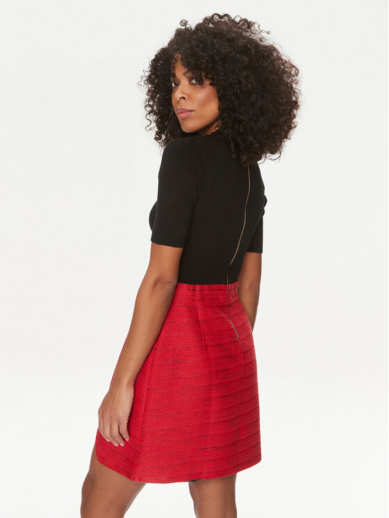 Ted Baker Ted Baker Každodenné šaty Bailea 275126 Červená Slim Fit