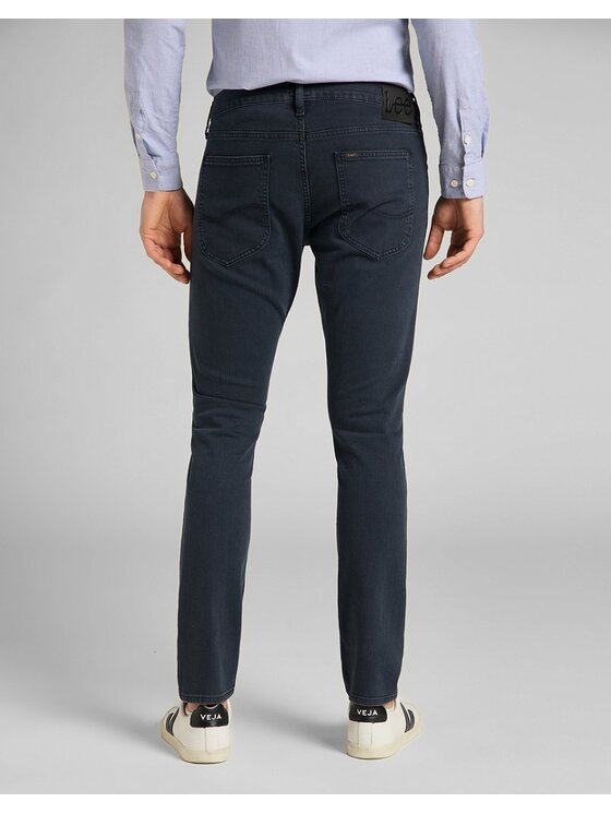 Lee Lee Jeansy LUKE Niebieski Slim Fit