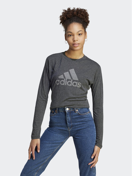 adidas Blúzka Future Icons Winners 3 IM2433 Sivá Regular Fit