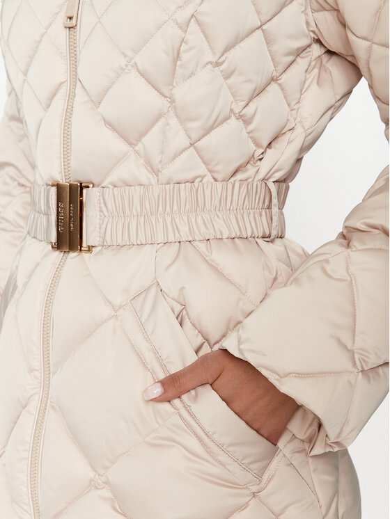 Guess Guess Palton de iarnă W3BL36 WEX52 Bej Regular Fit