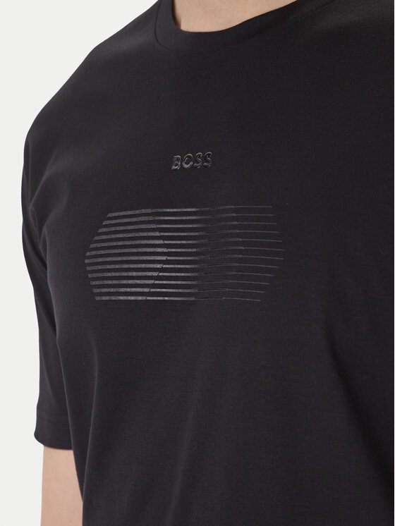 BOSS BOSS Majica TS_Unity 50554557 Črna Regular Fit