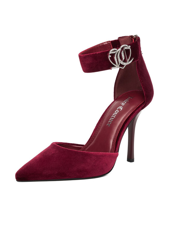 Juicy Couture Juicy Couture Štikle EO-S4S96733-01B Tamnocrvena