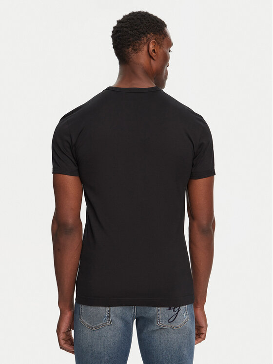 Dolce&Gabbana Dolce&Gabbana T-Shirt G8RN8Z G7N4Q Czarny Regular Fit