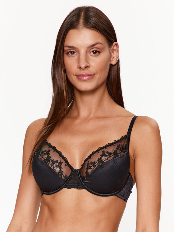 Guess Guess Liemenėlė su lankeliais Corynn O3GC22 WFAO0 Juoda