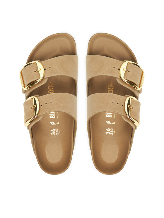 Birkenstock Birkenstock Klapki Arizona Big Buckle Hex 1030395 Brązowy