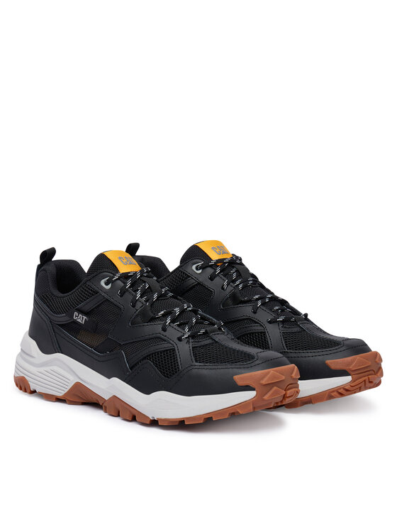 CAT Footwear CAT Footwear Sneakersy Grapple Leather Mesh P726658 Czarny