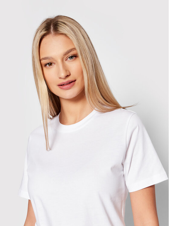 JJXX JJXX T-Shirt Anna 12200182 Weiß Regular Fit