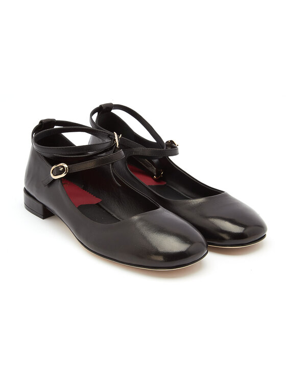 APIA APIA Baleriny Delphina Nero Czarny