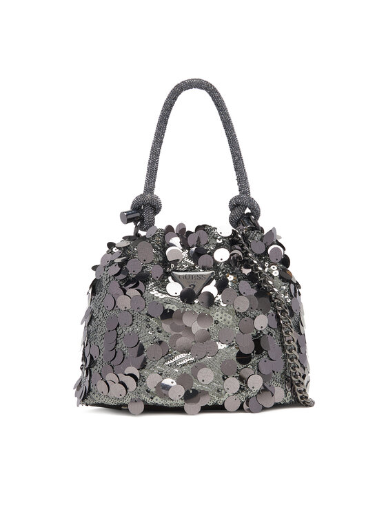Guess Guess Дамска чанта HWEM95 38750 Сребрист