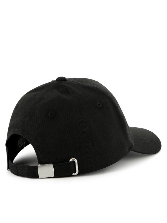 KARL LAGERFELD KARL LAGERFELD Czapka z daszkiem Z30387 Czarny
