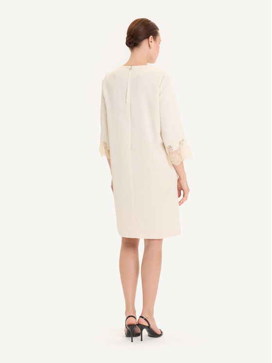 KMX KMX Sukienka koktajlowa 925680026 Złoty Flare Fit