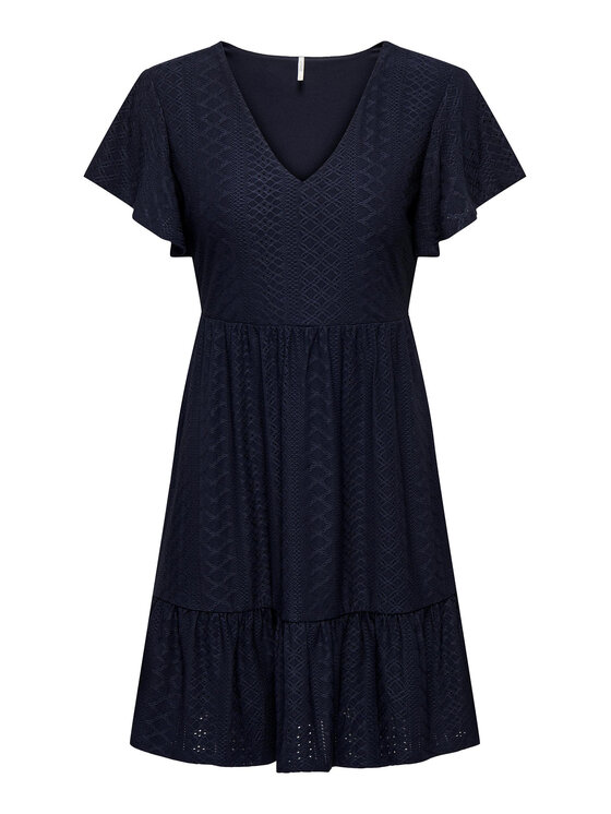 ONLY ONLY Vsakodnevna obleka 15289687 Mornarsko modra Regular Fit
