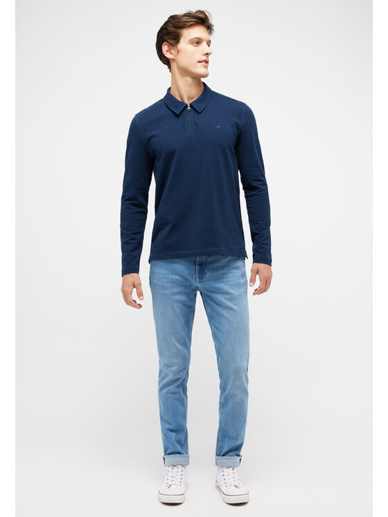 Mustang Mustang T-shirt PORTIS Blu Regular Fit