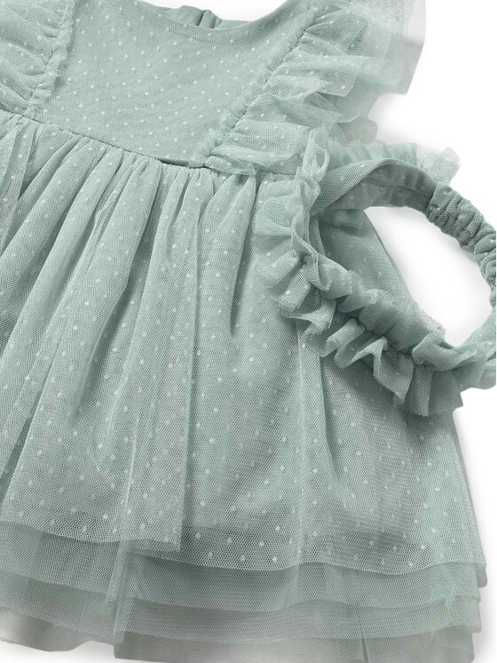 Mayoral Mayoral Vestito elegante 1905 Verde Regular Fit