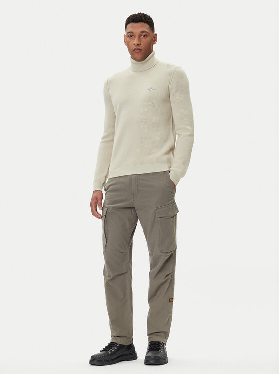 Aeronautica Militare Aeronautica Militare Golfas 252MA1583UL00903 Smėlio Regular Fit