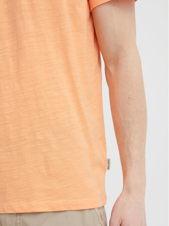 Blend Blend Тишърт 20715318 Оранжев Regular Fit