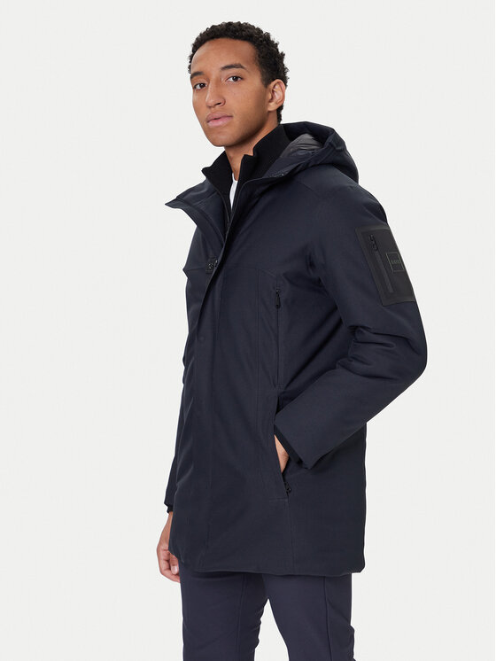 BOSS BOSS Parka Hexatech 50544563 Tamnoplava Regular Fit
