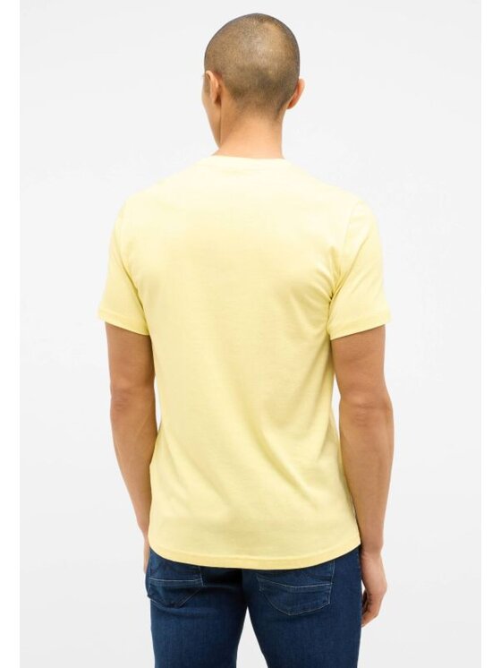 Mustang Mustang T-Shirt Style Austin Żółty Regular Fit