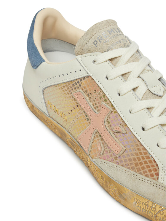 Premiata Premiata Sneakersy Stevend Var 6666 Écru