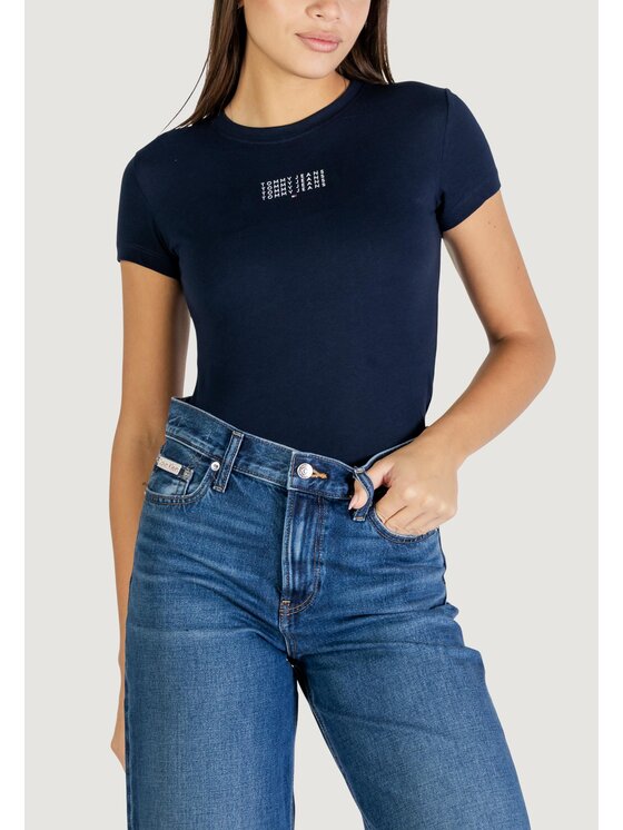 Tommy Jeans Tommy Jeans T-Shirt DW0DW21841 Μπλε Casual Fit