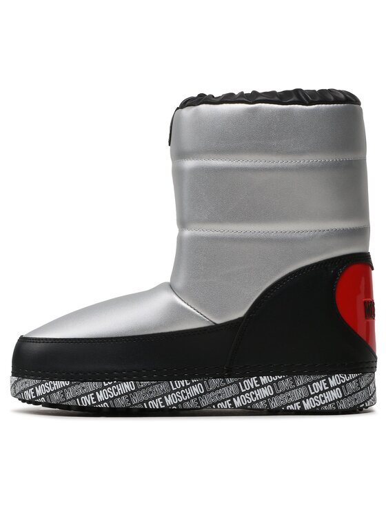 LOVE MOSCHINO LOVE MOSCHINO Čizme za snijeg JA24142G1HIT590A Srebrna