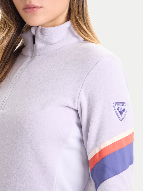 Rossignol Rossignol Fliso džemperis Strawpile RLNWL05 Violetinė Regular Fit