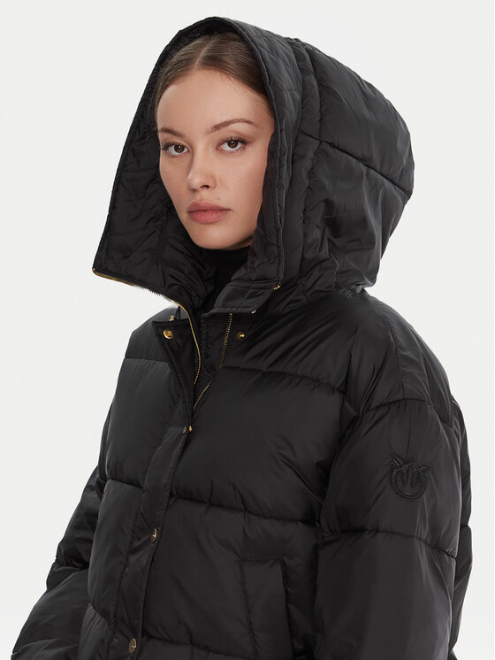 PINKO PINKO Μπουφάν γυναικείο Imparso Imbottito 105656 A2TF Μαύρο Regular Fit