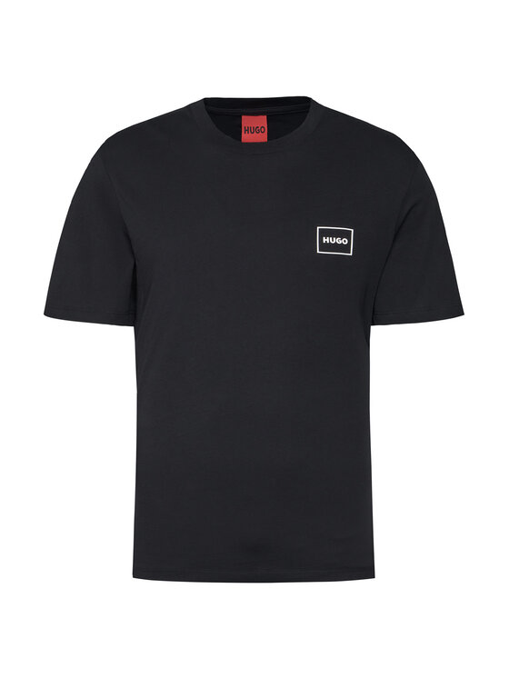 HUGO HUGO Set dveh majic Dugopak 50548566 Črna Regular Fit