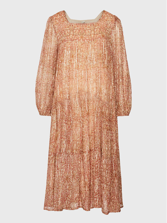 NKN Nekane NKN Nekane Kleid für den Alltag AU.AKEBIA Braun Relaxed Fit