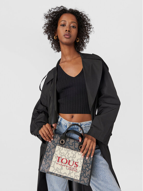 TOUS TOUS Сумка Shopping M. Amaya K Icon 2001502859 Коричневий