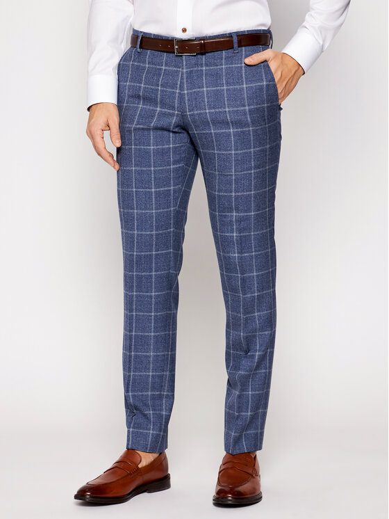 JOOP! JOOP! Костюм 17 Js-Herby-Blayr-Str 30026574 Тъмносин Slim Fit