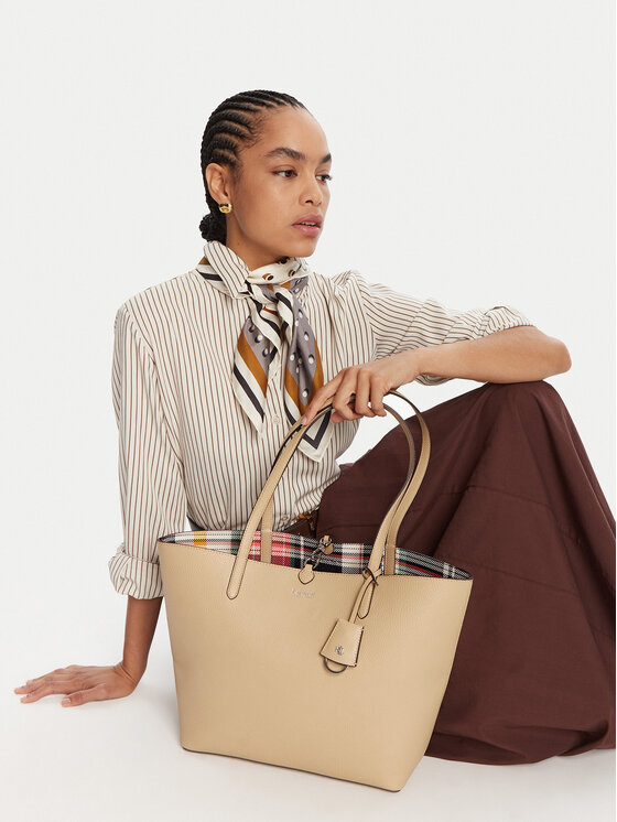 LAUREN RALPH LAUREN LAUREN RALPH LAUREN Ročna torba 431795329071 Bež