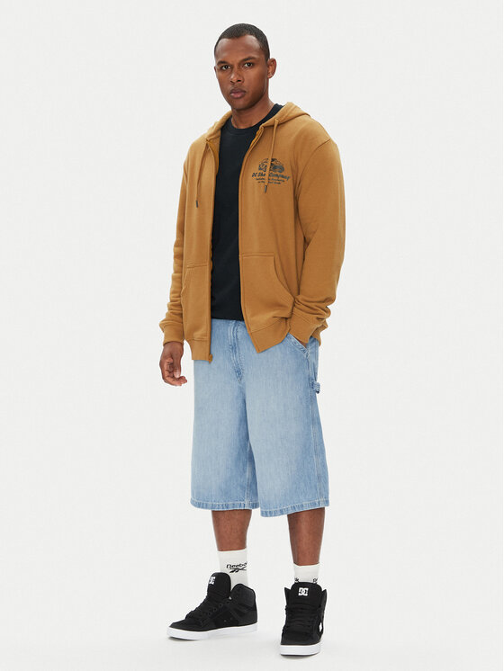 DC Shoes DC Shoes Majica dugih rukava ADYSF03147 Smeđa Regular Fit