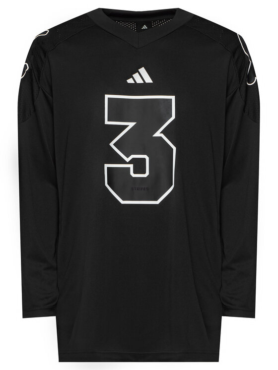 adidas adidas Longsleeve Stadium Jersey KF7320 Чорний Loose Fit