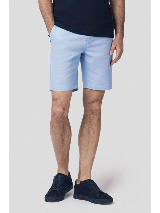Lancerto Lancerto Szorty materiałowe Vaasa SZO082125000004 Niebieski Regular Fit