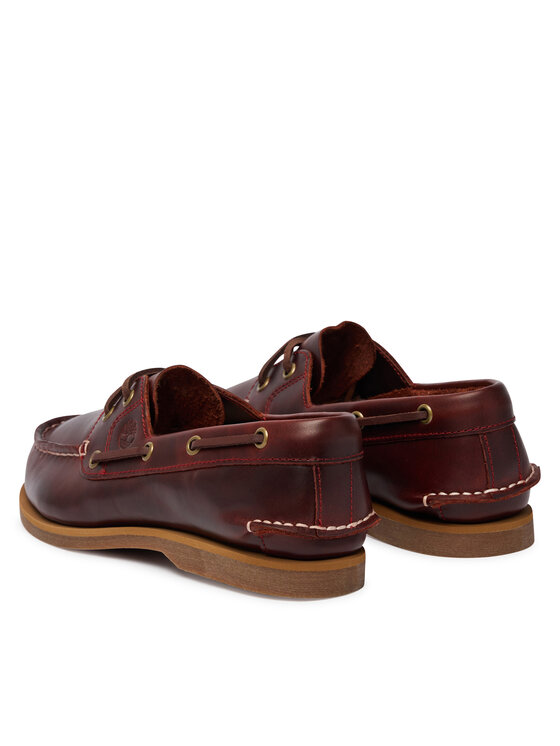 Timberland Timberland Halbschuhe Classic Boat TB0A2Q9XEIW1 Dunkelrot
