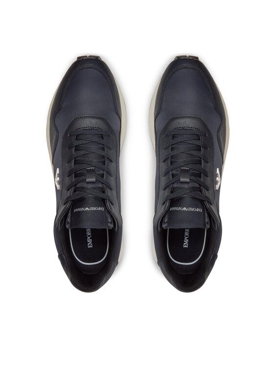 Emporio Armani Emporio Armani Sneakersy X4X630 XN877 N151 Granatowy