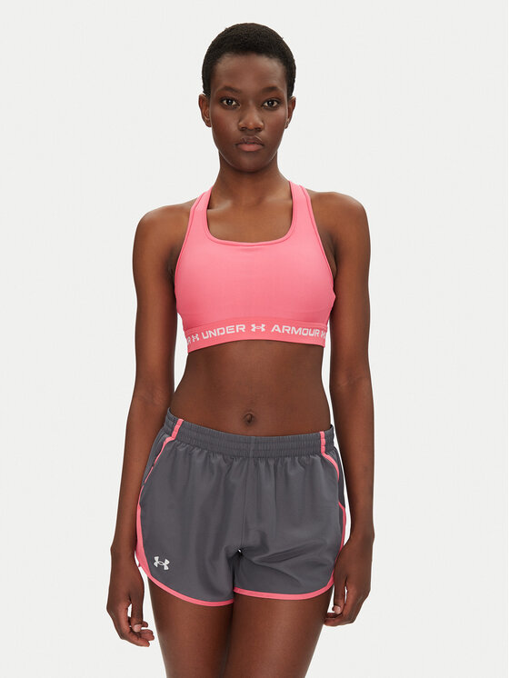 Biustonosz sportowy Under Armour, Rozmiar L, Różowy, Crossback Mid Bra 1361034